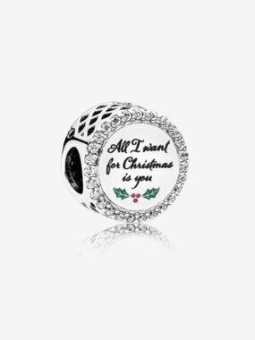Authentic All I Want for Christmas Charm